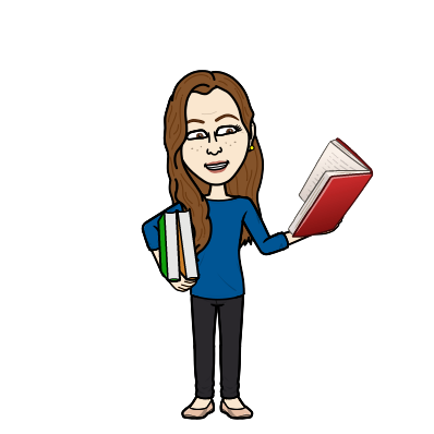 Mrs. DeBerry reading a book 