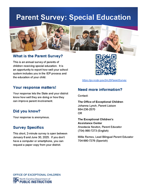 2024-25 Special Ed Parent Survey